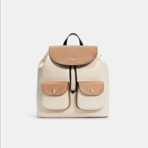 Coach Pennie Backpack in Colorblock